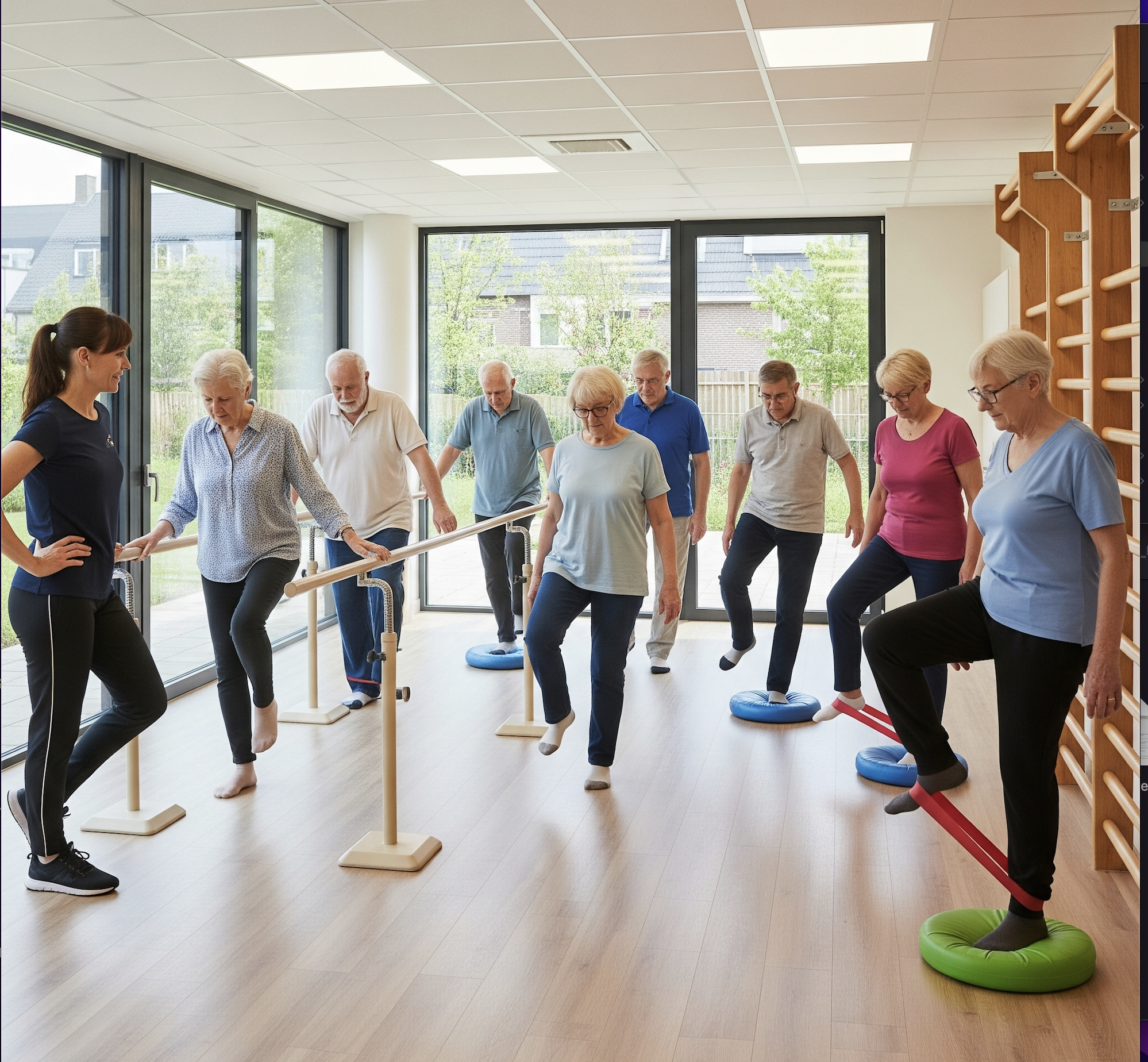 Facility program — group balance training